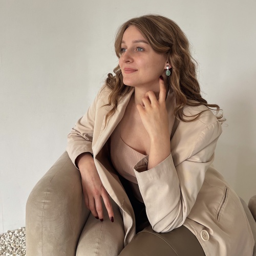 Серьги Possebon Q.Verde, A0134.17 S фото 2